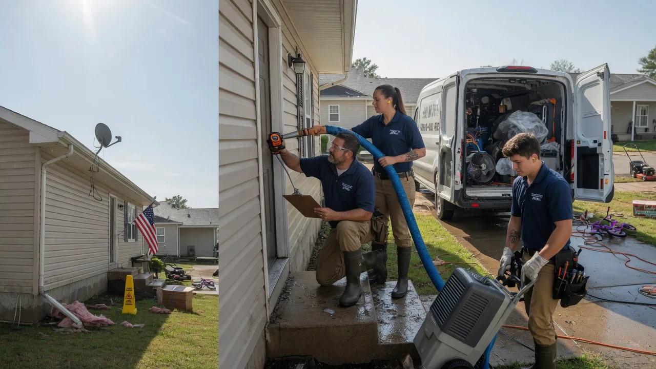 Ceiling Water Damage Restoration in Faulkton, SD near me
